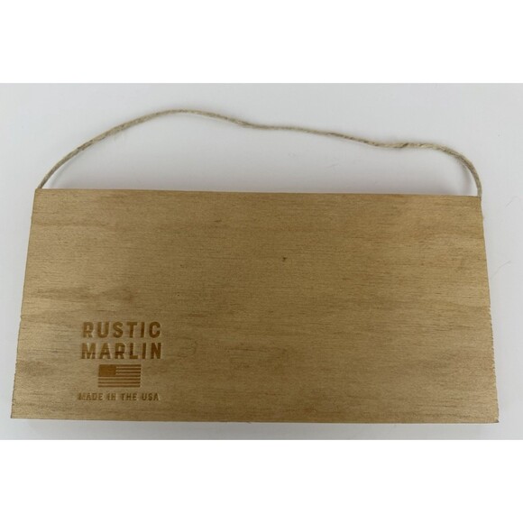 Rustic Marlin Sunflower Welcome Wood Wall Hanging - Picture 8 of 8